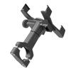 Motorcycle Phone Holder Aluminum Alloy Motorcycle Phone Mount 360 Degree Rotation Cell Phone Holder Fits All Phones 2.4-3.7inch