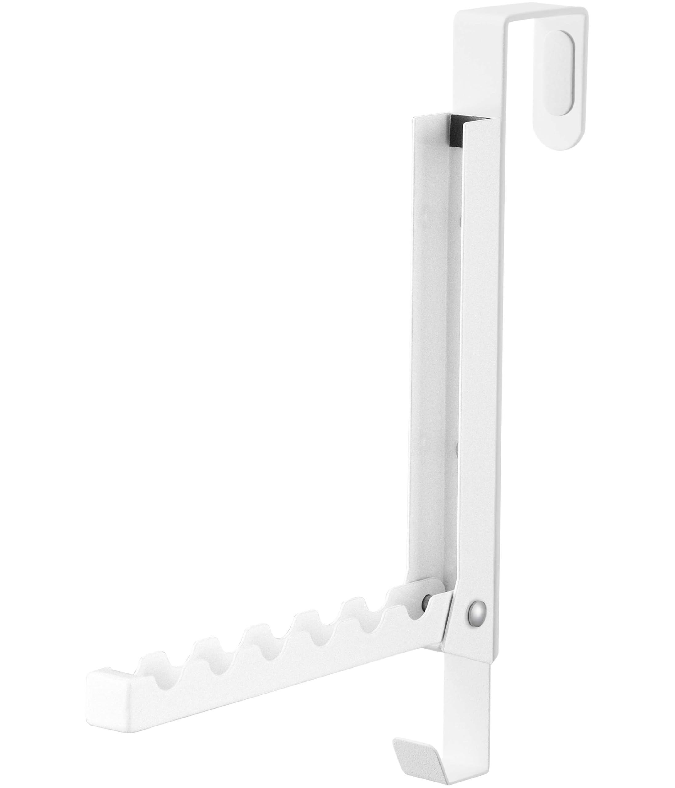 

Yamazaki 5514 Дверь Ш2 x x дюймов Аккуратная Простая Установка (Ямадзаки) Вешалка, Белая, Прибл.. D20.5 H23.5см (Когда использовать), Башня, Складной, Хранение, белый