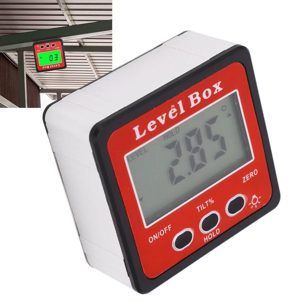 Electronic Digital Angle Dipmeter Gradient Measuring Angle Gauge Electronic Level Laser