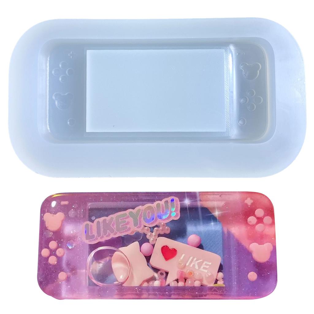 Resin Shaker Molds,Reusable Silicone Cartoon Quicksand Moulds Resin Epoxy Casting Shaker Mould for Making DIY Crafts