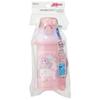 Skater Children's Plastic Water Bottle 480ml One Push Open/Close Antibacterial Child Friendly Lightweight Antibacterial Treatment Made In Japan Licca-