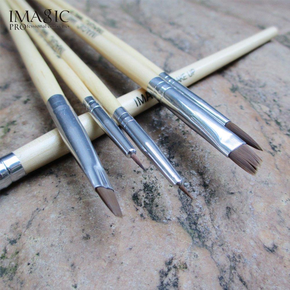 6PcsSet IMAGIC Makeup Face Body Colorful Paint Woody Brushes Cosmetic Art Painting Tools