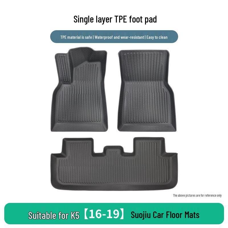 Kia K5 16-19 Anti-Slip TPE Rubber Floor Mats (Su Jiu Model)