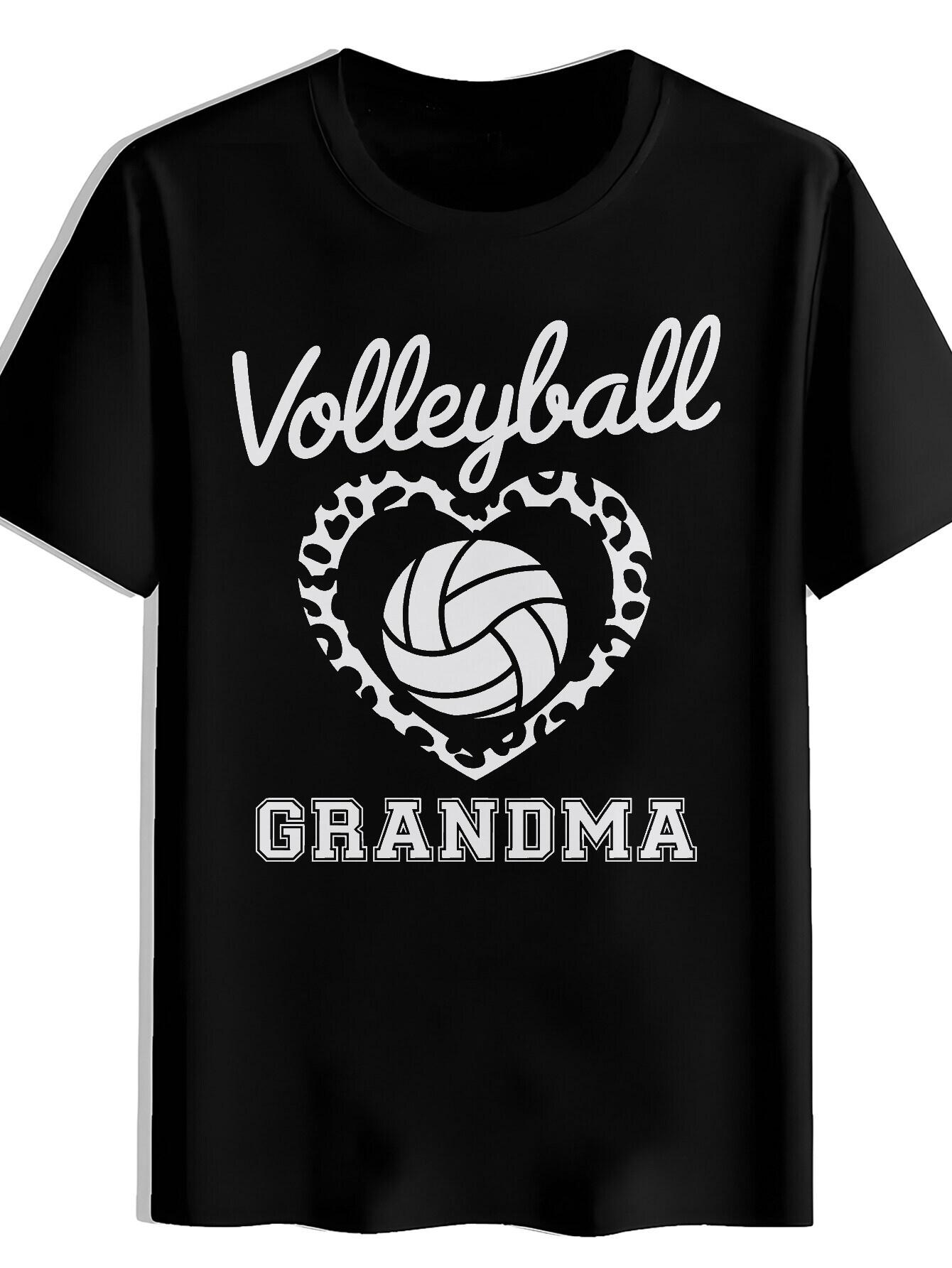 T-shirt Black Round Graphic with Black Lines XXXL