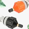 Nylon Air Valve Adaptor Wear Resistant Rowing Boat Air Valve Adaptor Kayak Inflatable Pump Adapter for Board