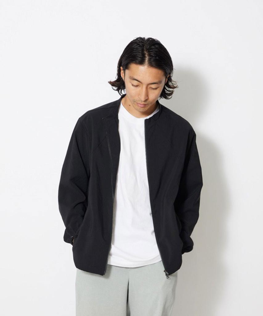 Snowpeak Pe Light Poplin Jacket - Black / Jk-23Su018Bk
