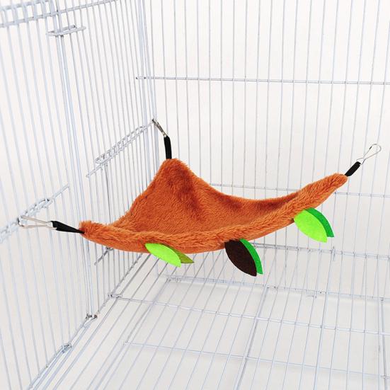 5Pcs/Set Pet Hamster Squirrel Warm Ropeway Hammock Hanging Swing Cage Bed Nest