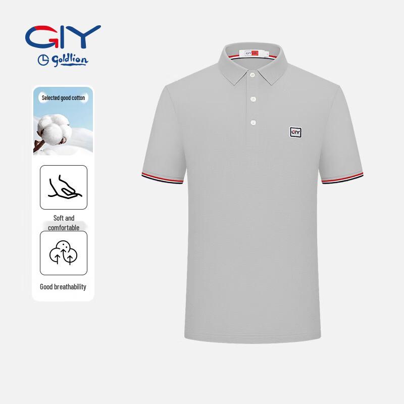 Goldlion Men s Premium Casual Short-Sleeve Polo Shirt L