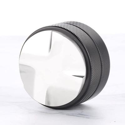 FUN COFFEE Distributor 58mm Espresso Tamper for Espresso Stainless Steel Coffee Tamper with Four Inclined Bevels Machines, (co-0003-1)