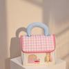 New Cottage Makeup Bag Large Capacity Handheld Cosmetics Storage Bag Portable Multifunctional Cosmetic Pouch Travel Supply