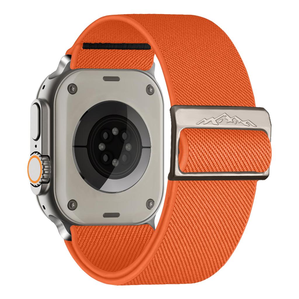 Nylonový řemínek Pro Apple Watch ultra 2 Pásek 49mm 45mm 44mm 40mm 46 41mm Titanová přezka Náramek correa iwatch Řada 9 6 7 8 se 10