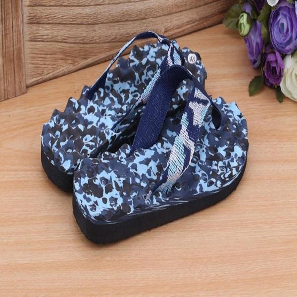 Premium Quality Camouflage Flat Slippers With Comfortable Massage Features For Summer