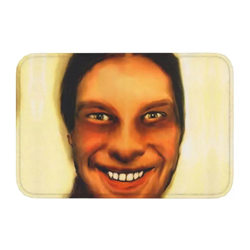 Custom Aphex Twin Doormat Anti-Slip Entrance Kitchen Bathroom Door Floor Mat Garden Rug Carpet Footpad