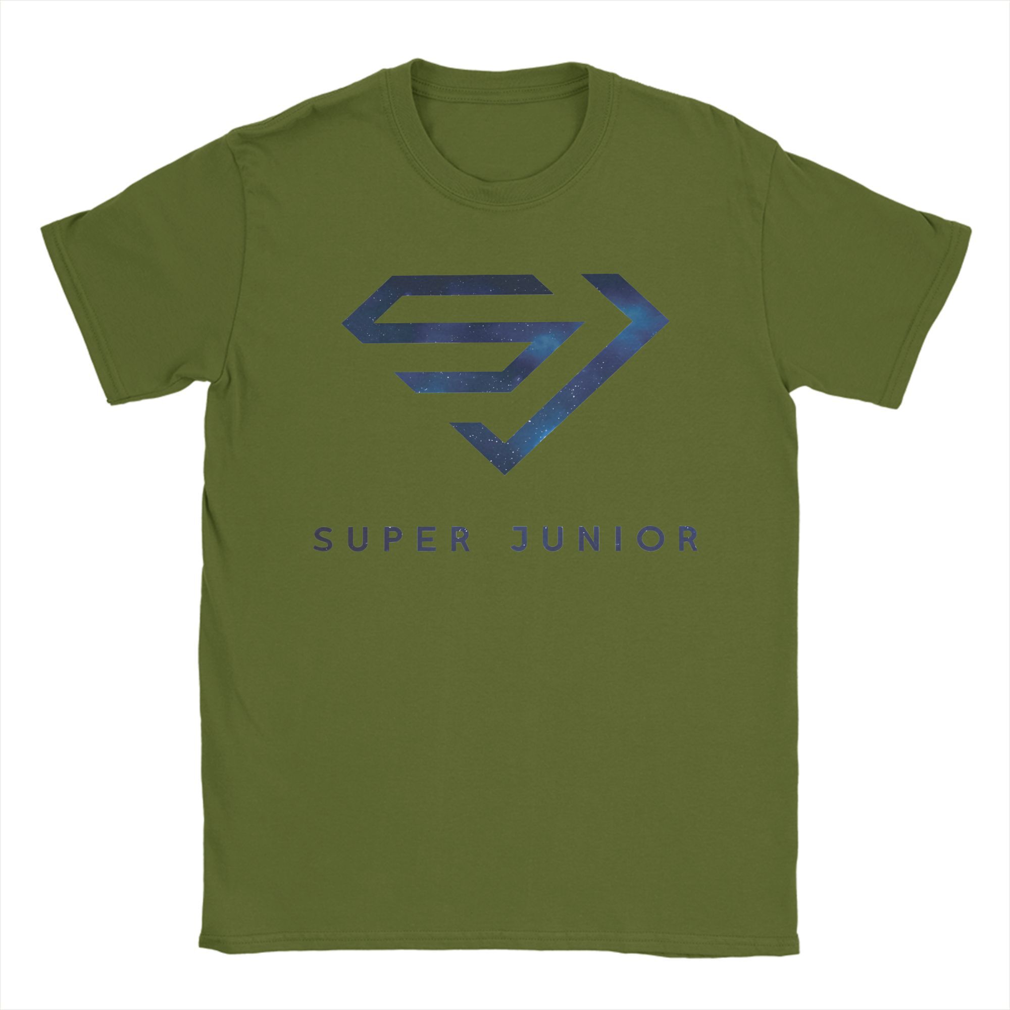 

Super Junior Men s T Shirt Funny Tees Short Sleeve Round Collar T-Shirts 100% Cotton Plus Size Clothes 4XL