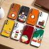 s-South P-Park Kenny Phone Case For Samsung Galaxy A73,21,22,32,71,53,52,51,80,5G Soft Black Cover