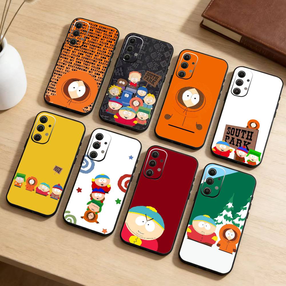 s-South P-Park Kenny Phone Case For Samsung Galaxy A73,21,22,32,71,53,52,51,80,5G Soft Black Cover
