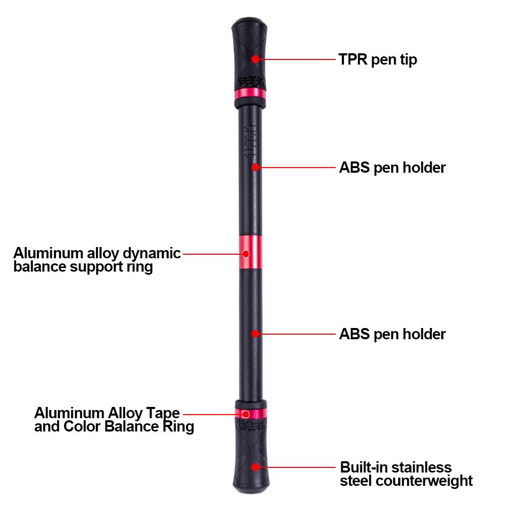 Nowość Obracający Długopis Gamingowy Antypoślizgowy Obracający się Długopis Nieślizgający Ulepszona Tocząca Się Inteligentna Zabawka Długopis do Ulgowania Napięcia Palców