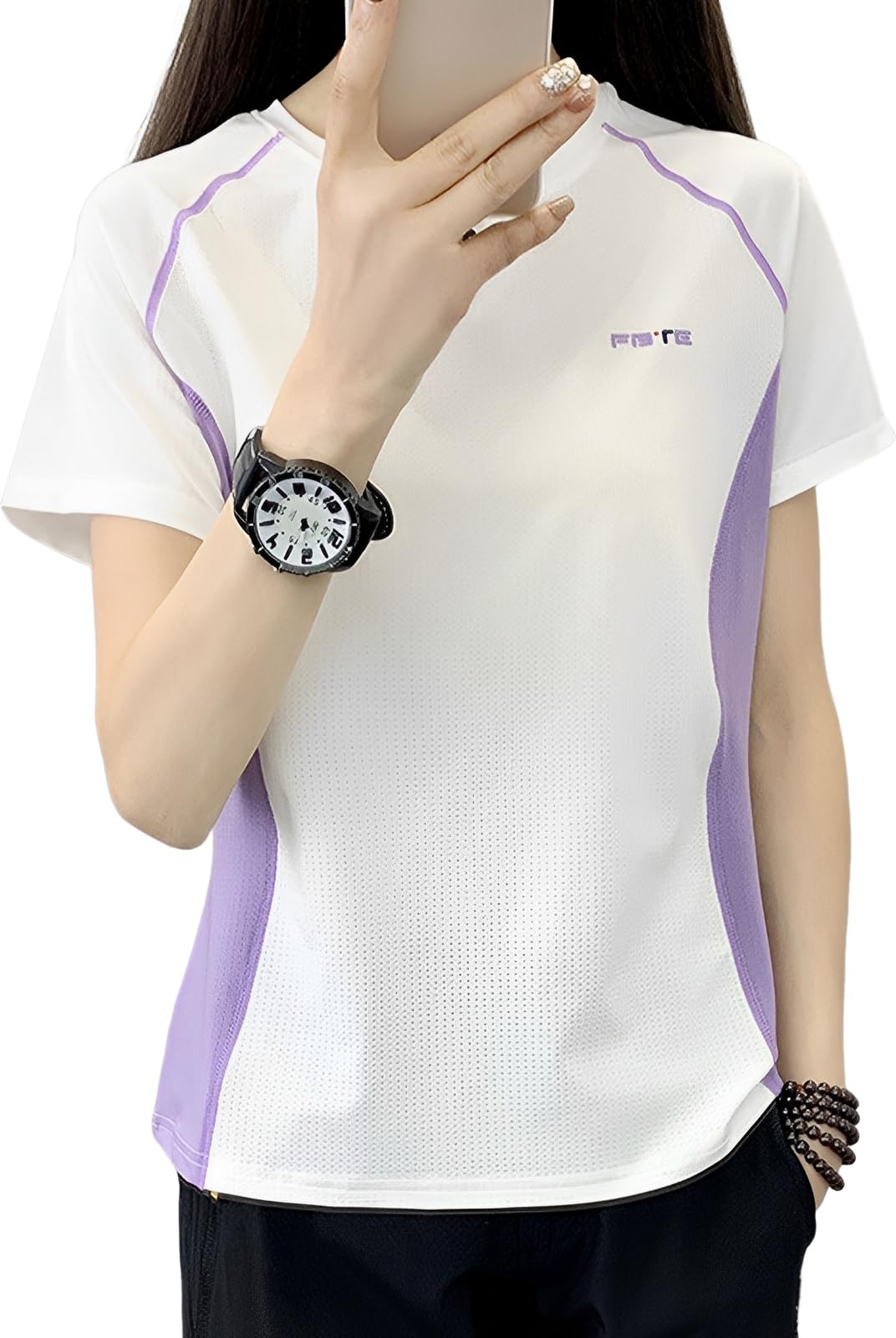 

Lightweight Short Sleeve and Comfortable for and Comfortable and Easy to Round Perfect for Outdoor Activities like and Product M-Sing Women s T-Shirt,