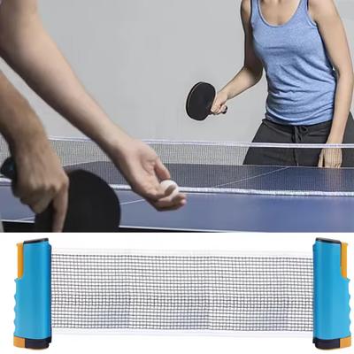 Přenosný stolní tenis Kryt sítě Měřidlo Výsuvný set na stolní tenis Záchytné stojany Nastavitelné nářadí Venkovní domácí sporty klip na