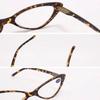 Women Cat Eye Reading Glasses Anti Blue Light Presbyopic Computer Glasses Vintage Clear Lens Black Leopard Frame Reading Glasses