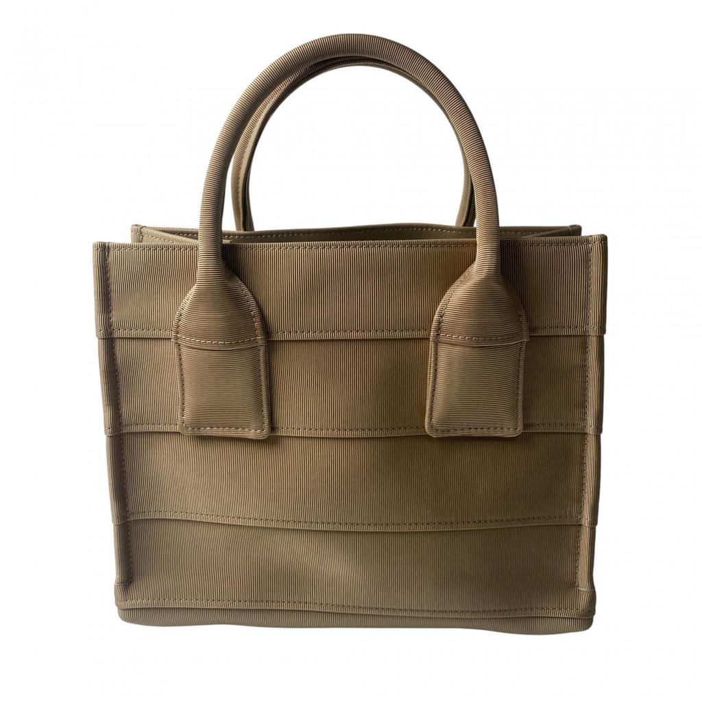 Used Salvatore FerragamoTote Bag beige canvas Women