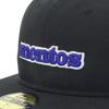 NEW ERA 59FIFTY SB Mentos Collaboration Baseball Cap Black Soft Back Unisex Streetwear Size 7 1/4