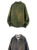 Men's Old Money Style Two-Piece Look Lapel Sweater – Autumn/Winter Warm Loose Casual Knitwear