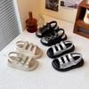 Fashion Summer Baby Girl Sandals Soft Bottom Platform Shoes Casual Non-Slip Breathable Flat Shoes