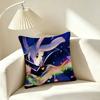 U-Undertale Asriel Dreemurr Square Double-Sided printed Pillow Case Bedroom Bedside Pillow Sofa Cushion Cover