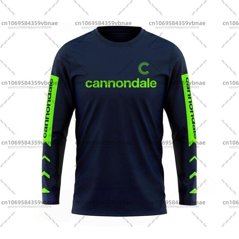 Koszulka Cannondale mtb DH wyścig wytrzymałościowy motocykl koszulka zjazdowa BMX rower górski szybkoschnąca koszulka