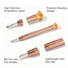 25in 1 Precision Repair Tool Kit Screwdriver Set - Metal and Plastic Security Torx Heads for Electronics, Eyeglasses and More