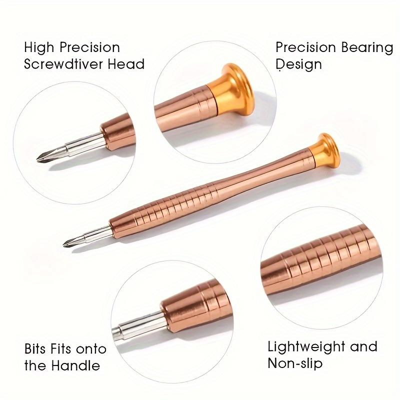 25in 1 Precision Repair Tool Kit Screwdriver Set - Metal and Plastic Security Torx Heads for Electronics, Eyeglasses and More