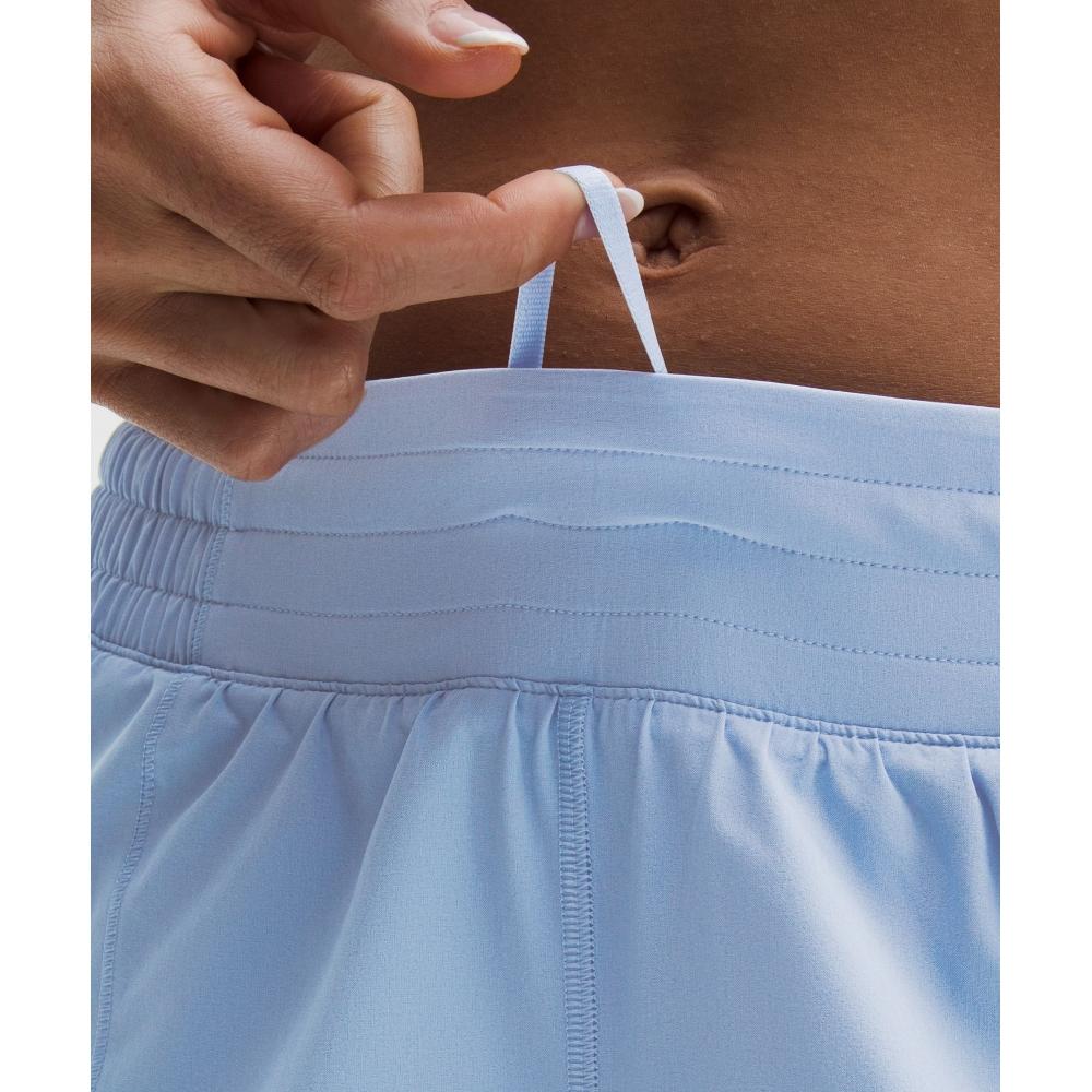 Lululemon Hotty Hot High Rise Lined Short 2.5  Sinatra Blue