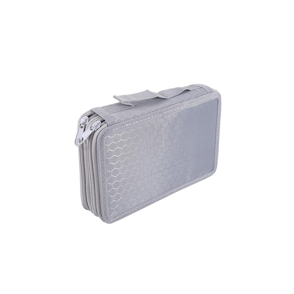 1 Piece 3-layer Handy Pencil Case, Stylish Large-capacity Student Pencil Case and Office Storage Bag, a Gift for a Friend