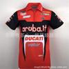Unisex Off-Road Racing Polo Shirt Short Sleeve Collared T-Shirt Breathable Sporty Casual Fit