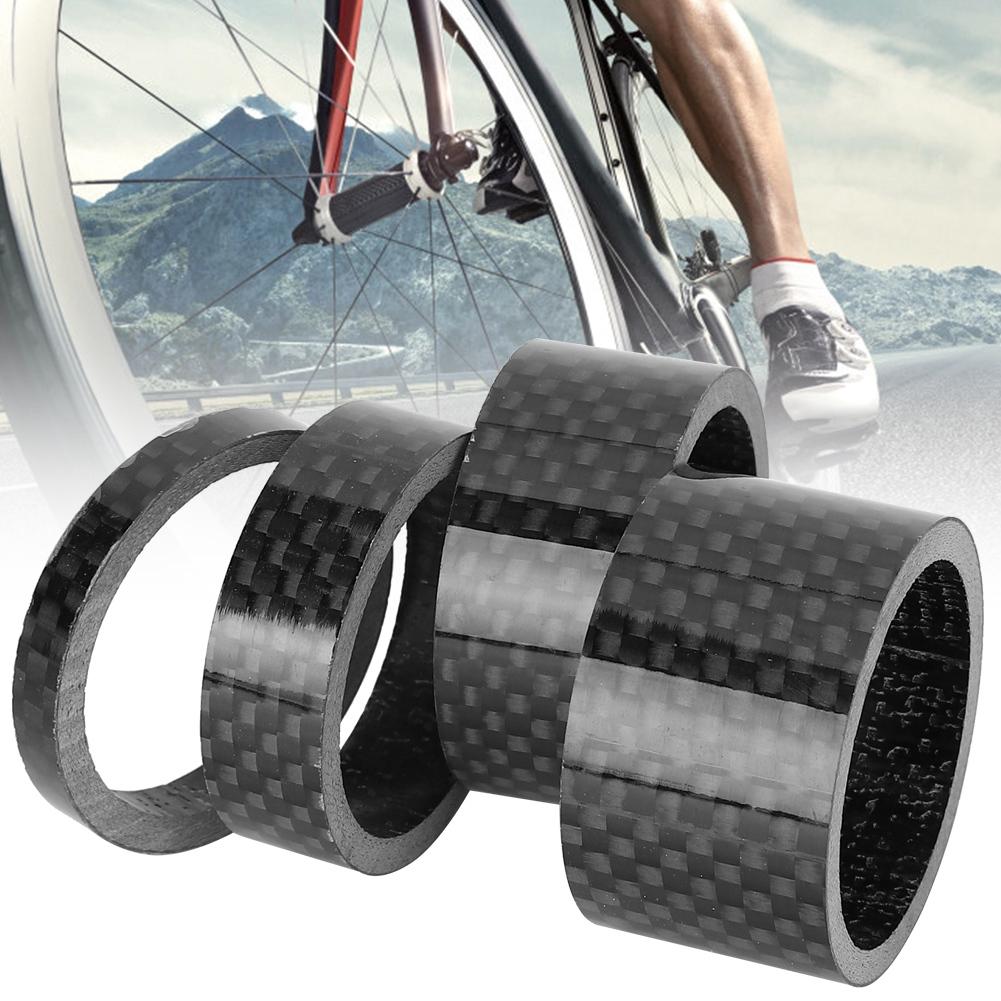 Mountain  28.6 Front Fork Headset Carbon Fiber Gasket Washer Stem Spacer 5/10/15/20mm