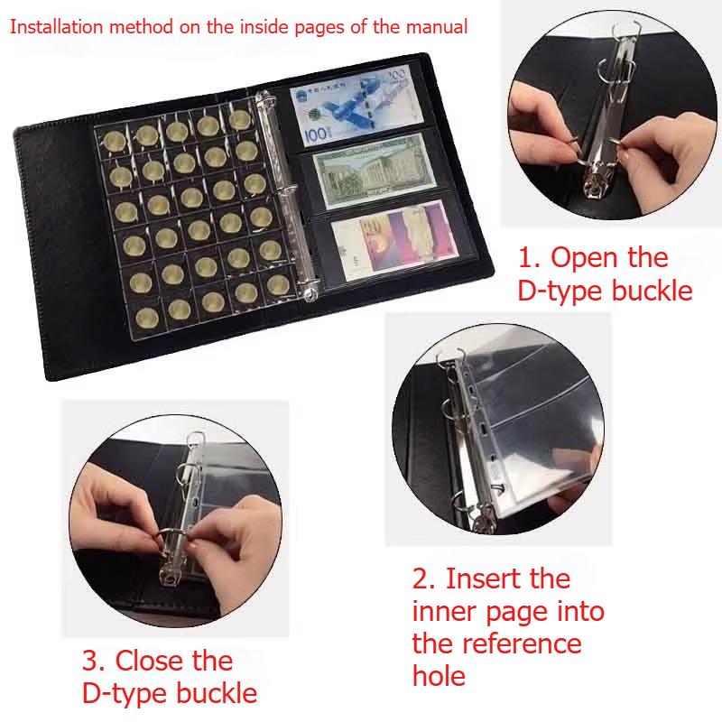 High-end coin collection albums, commemorative coin storage albums, ancient coin protection, cent coin albums, zodiac coin albums, banknote album