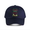 Playful Holiday Pines Quote Artwork Baseball Cap Fashion Outdoor Sports Sunhat Unisex Snapback Cap Womens