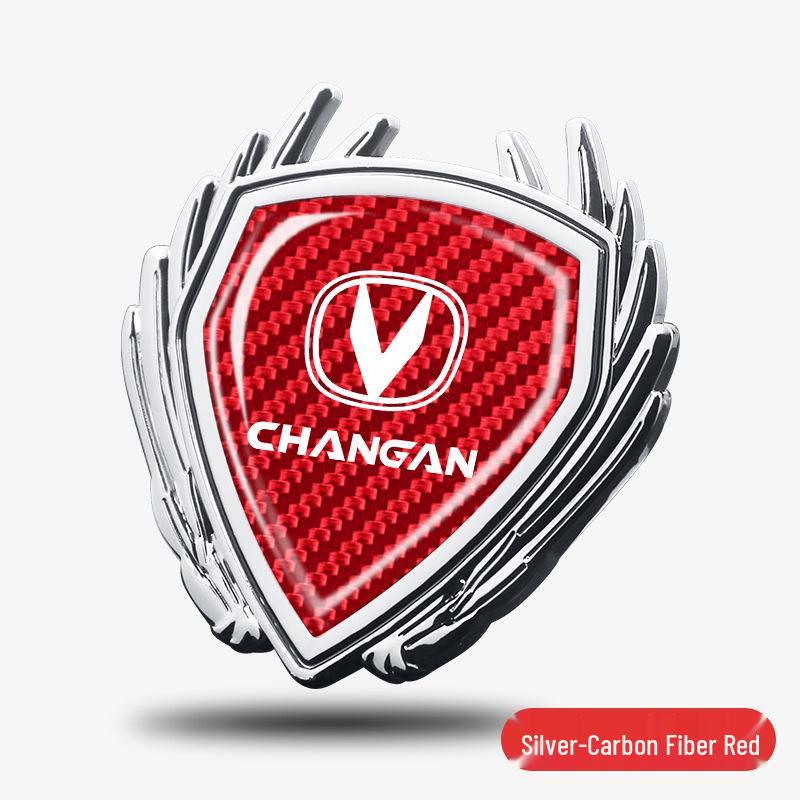 Metal Badge Side Window Logo Sticker for Changan X7, Yida X5, Ruicheng Plus, Lantuo Zhe Cars