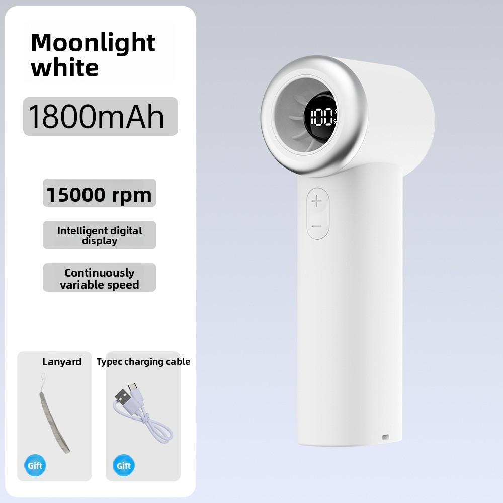 Handheld Small Fan Violent High-speed Fan Electric Fan Small Brushless Silent Charging Electric Mini Fan 41*55*132mm