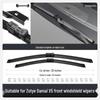 BYD Song MAX Frameless Silent Wiper Blades: Car-Specific Rubber Strips & Accessories Set