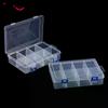 Multifunctional Tool Case 20*13.5*4.5cm Large 8 Grids Plastic Storage Box Screw Electronic Component Transparent Organizer