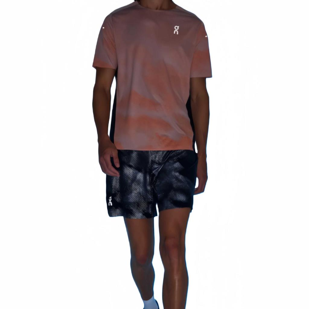 On Lightweight Shorts Lumos Reflective Breathable Fitness Shorts Men Shorts Black 1MD30060553