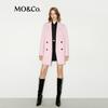 MO&Co. Merino Wool & Camel Blend Oversized Mid-Length Coat
