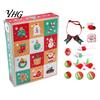 Holiday Pet Gift Box Christmas Cat Advent Calendar 2026, 12 Days Toys Set Countdown Enrichment with Interactive Mice, Balls, Plush Toys, Gifts