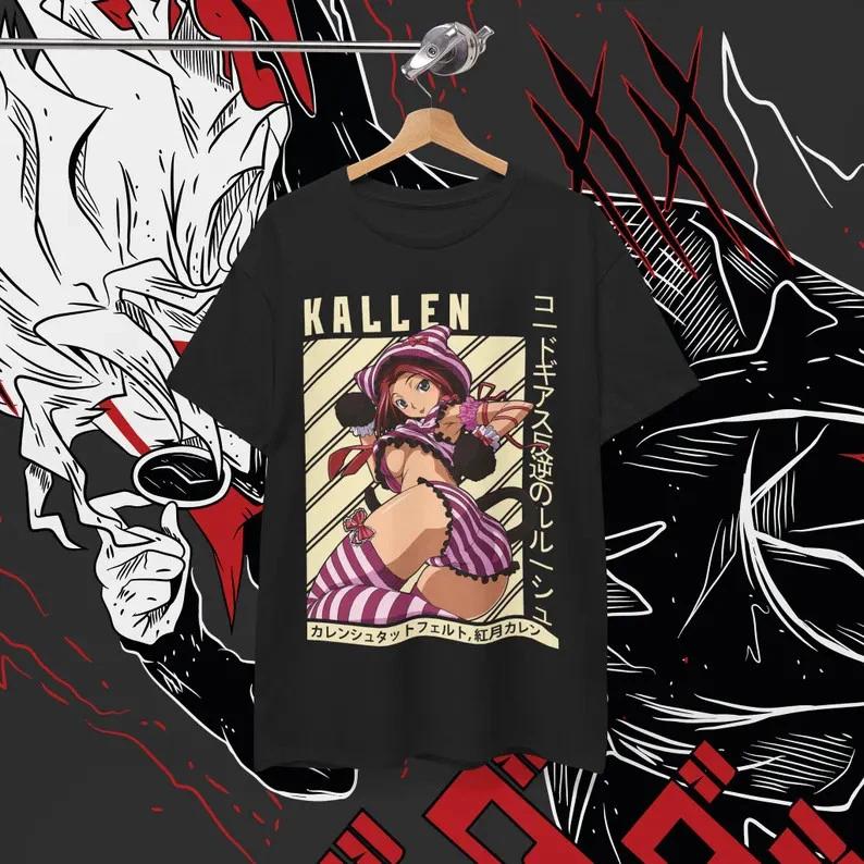 Kallen Stadtfeld Girl Anime Waifu Cosplay Unisex TShirt Gift Unisex 10 S