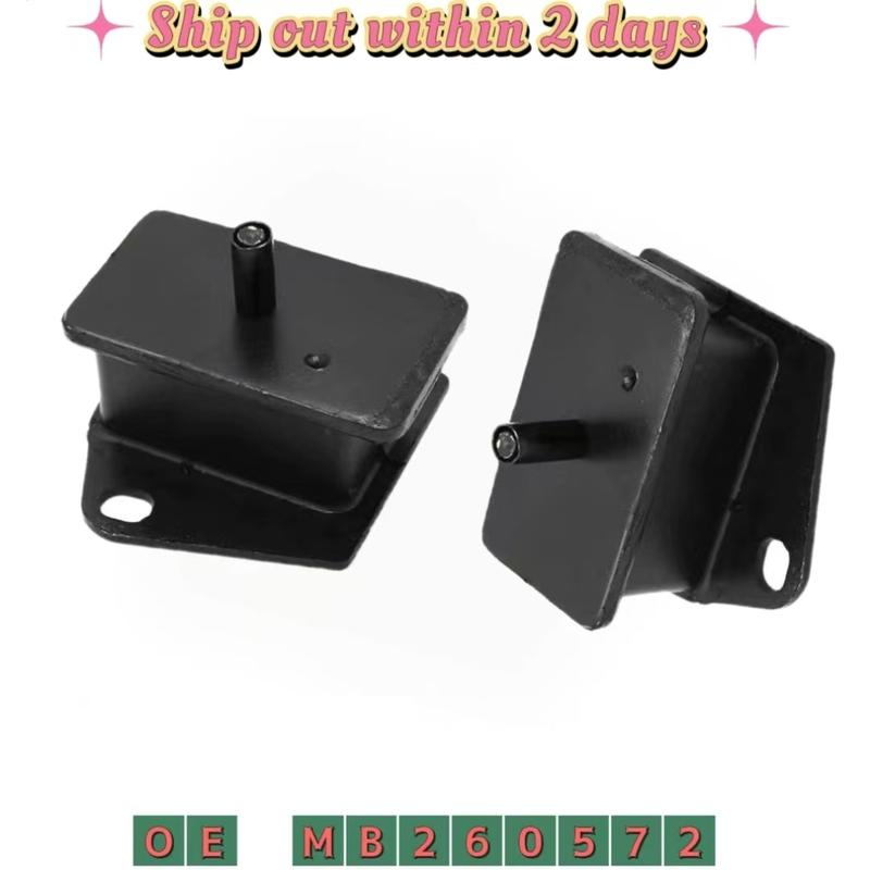 MB260572 Front Engine Motor Mounts For Mitsubishi Mighty Max 1990-1996 L4-2.4L 2pcs