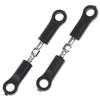 2Pcs Adjustable 1/16 RC Steering Tie Rod PA Steel Camber Link for 16101 16102 RC Car Repair Parts