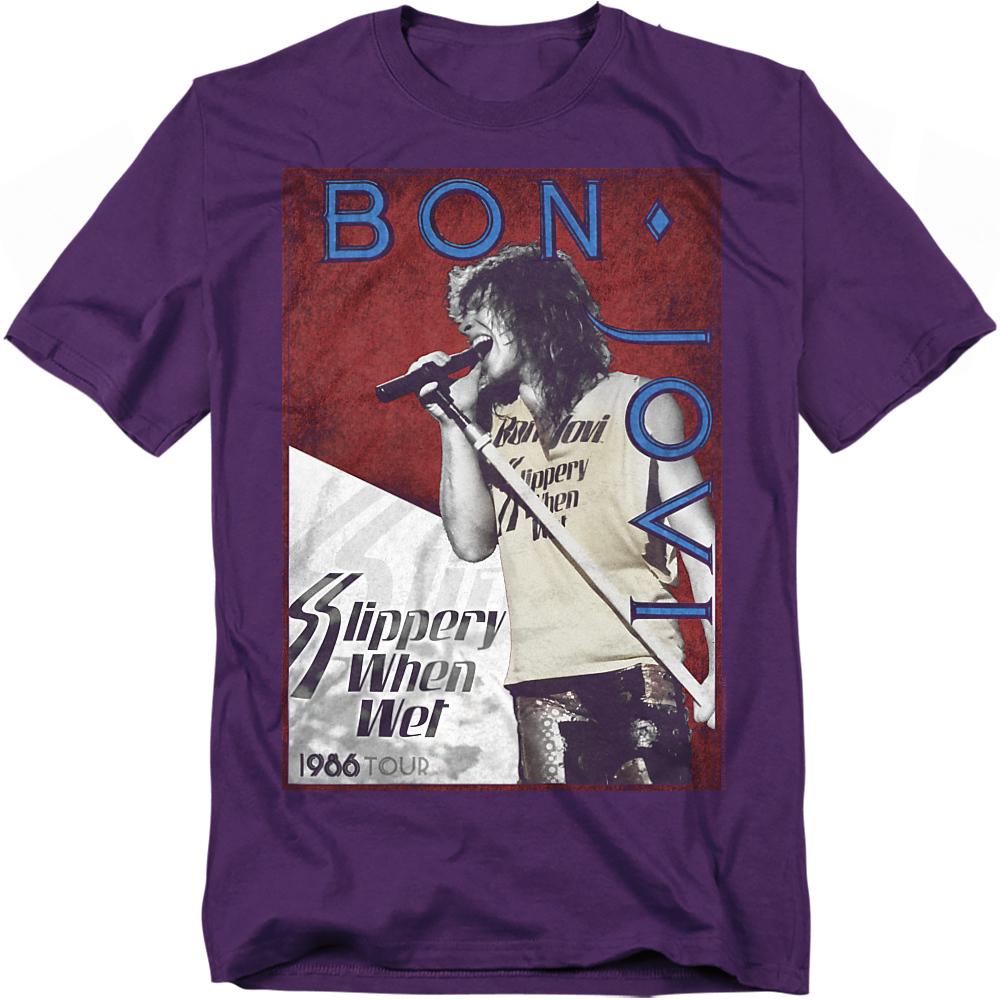 Bon Jovi Unisex Adult 86 Tour T-Shirt
