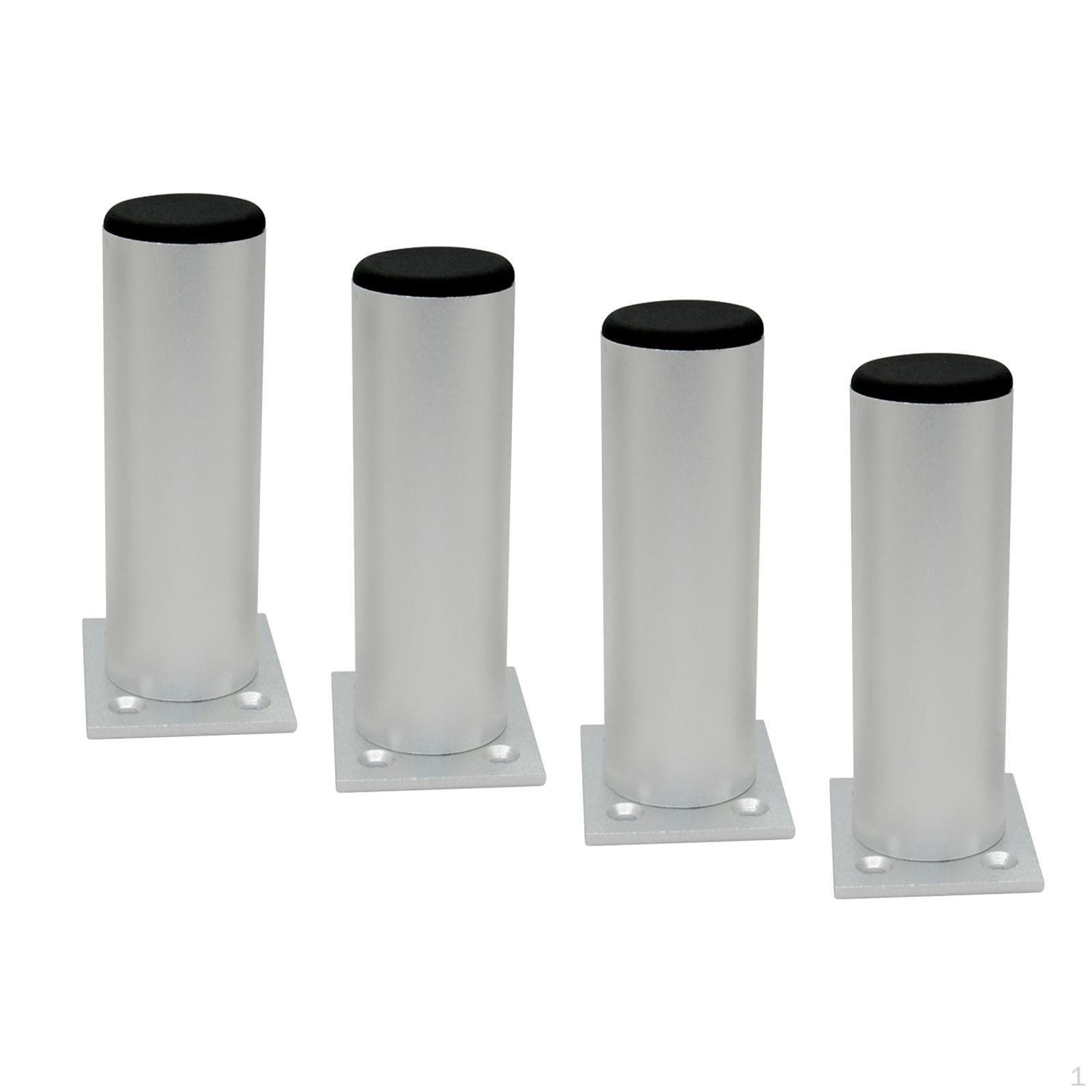 

4 шт. мебель ножки каркас кровати фиксированные опорные ножки многофункциональные металлические для argent